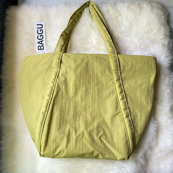 NWT Baggu Cloud Bag - Lemongrass - Picture 4 of 6
